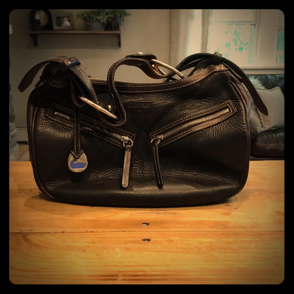 Dooney & Bourke brown leather handbag